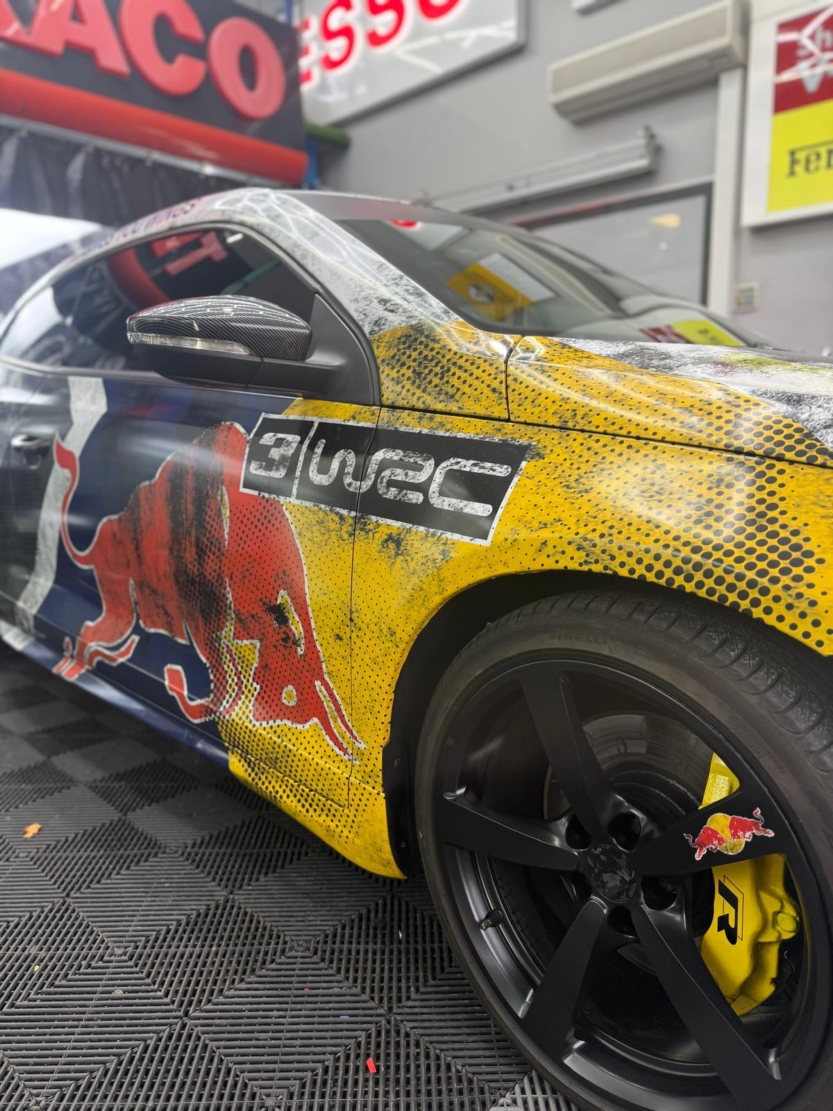 Custom racing vehicle wrap by ATZ Group