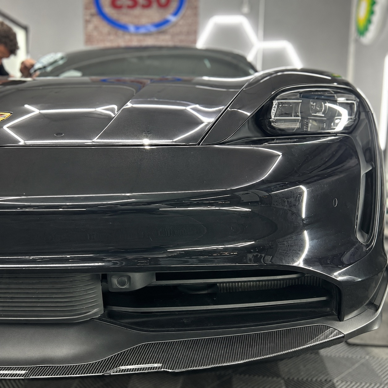 Vehicle paintwork before PPF treatment